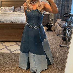 Britney Spears Denim Dress Costume with accessories!